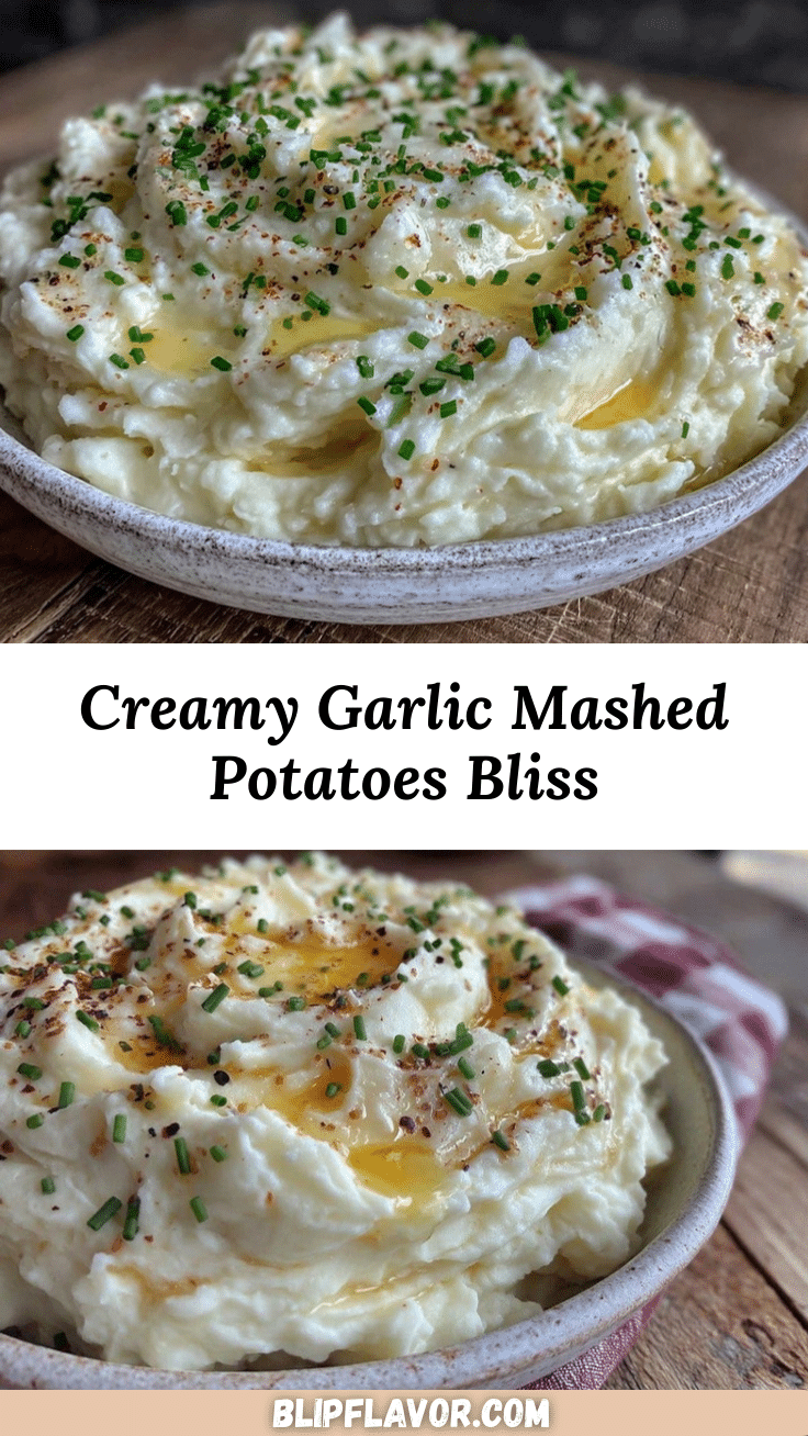 creamy garlic mashed potatoes recipe