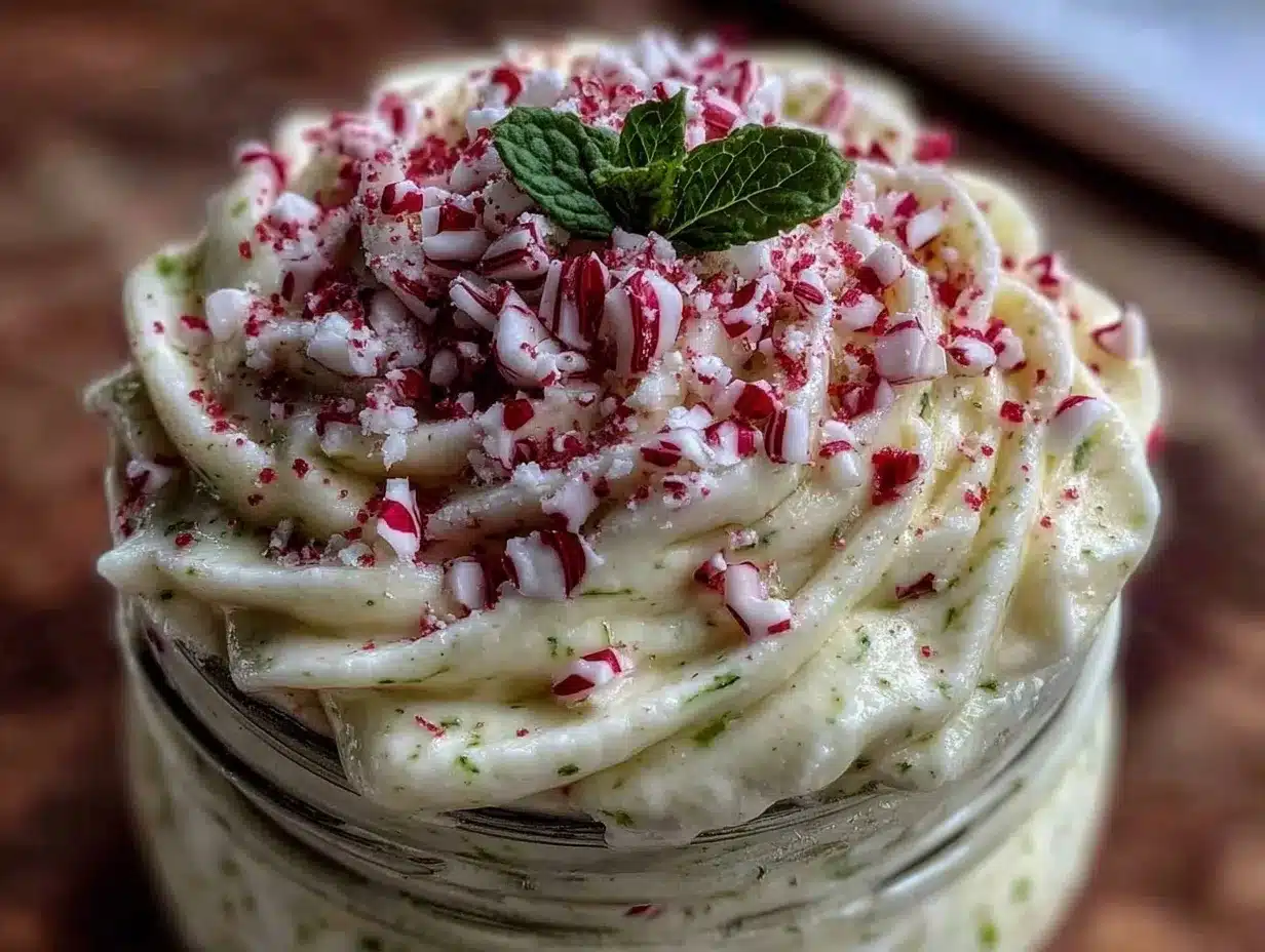 creamy peppermint panna cotta preparation steps