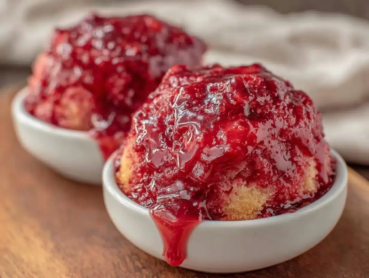 creamy pink glaze recipe preparation steps