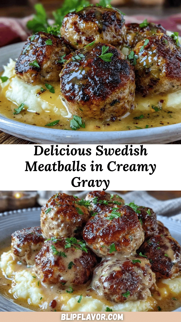 creamy Swedish meatballs recipe