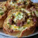creamy taco pinwheels - featured image