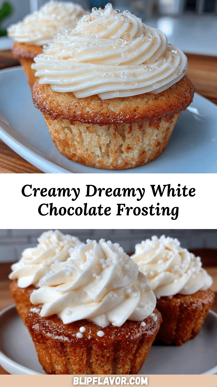 creamy white chocolate frosting recipe