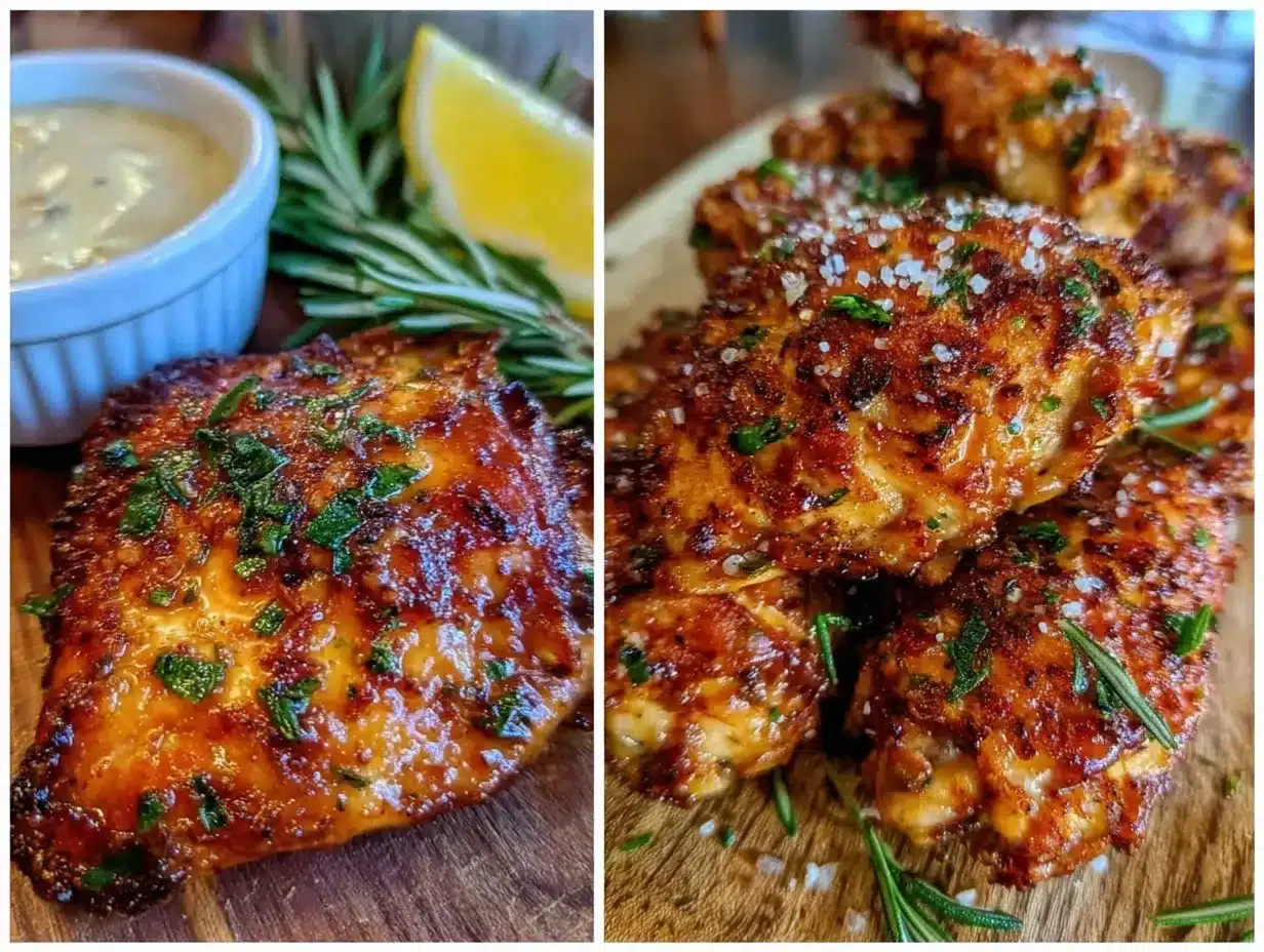 crispy air fryer chicken recipe preparation steps