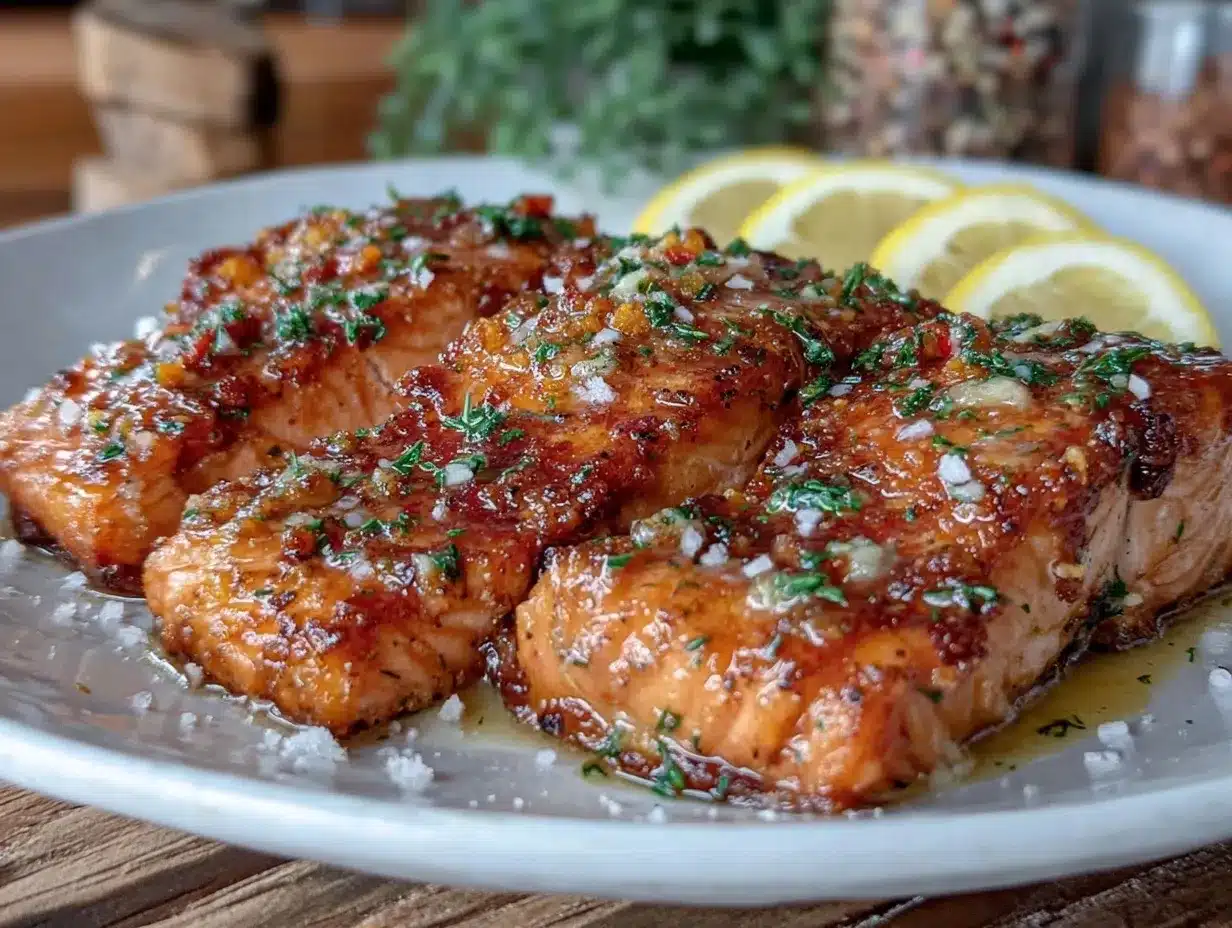 crispy air fryer salmon preparation steps