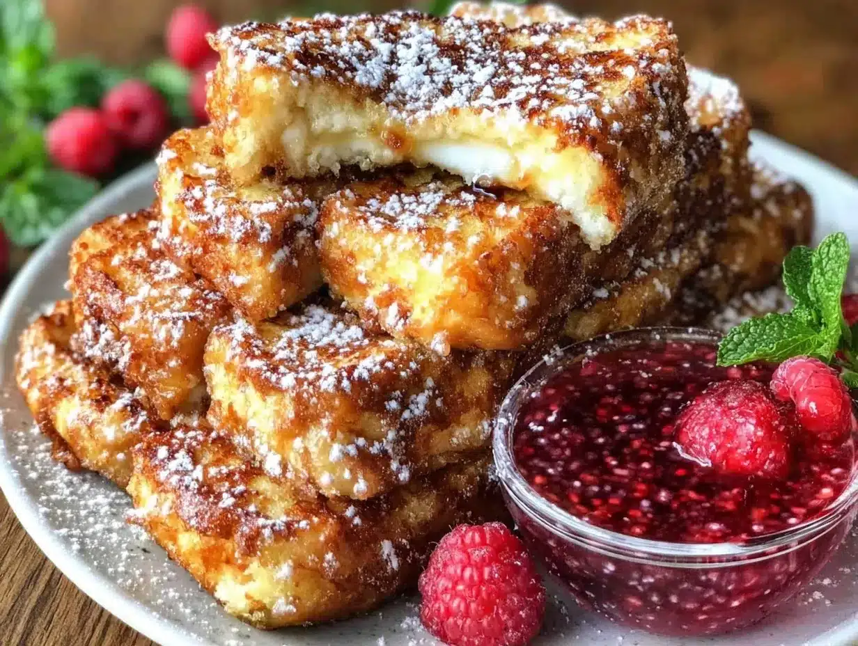 crispy French toast sticks preparation steps