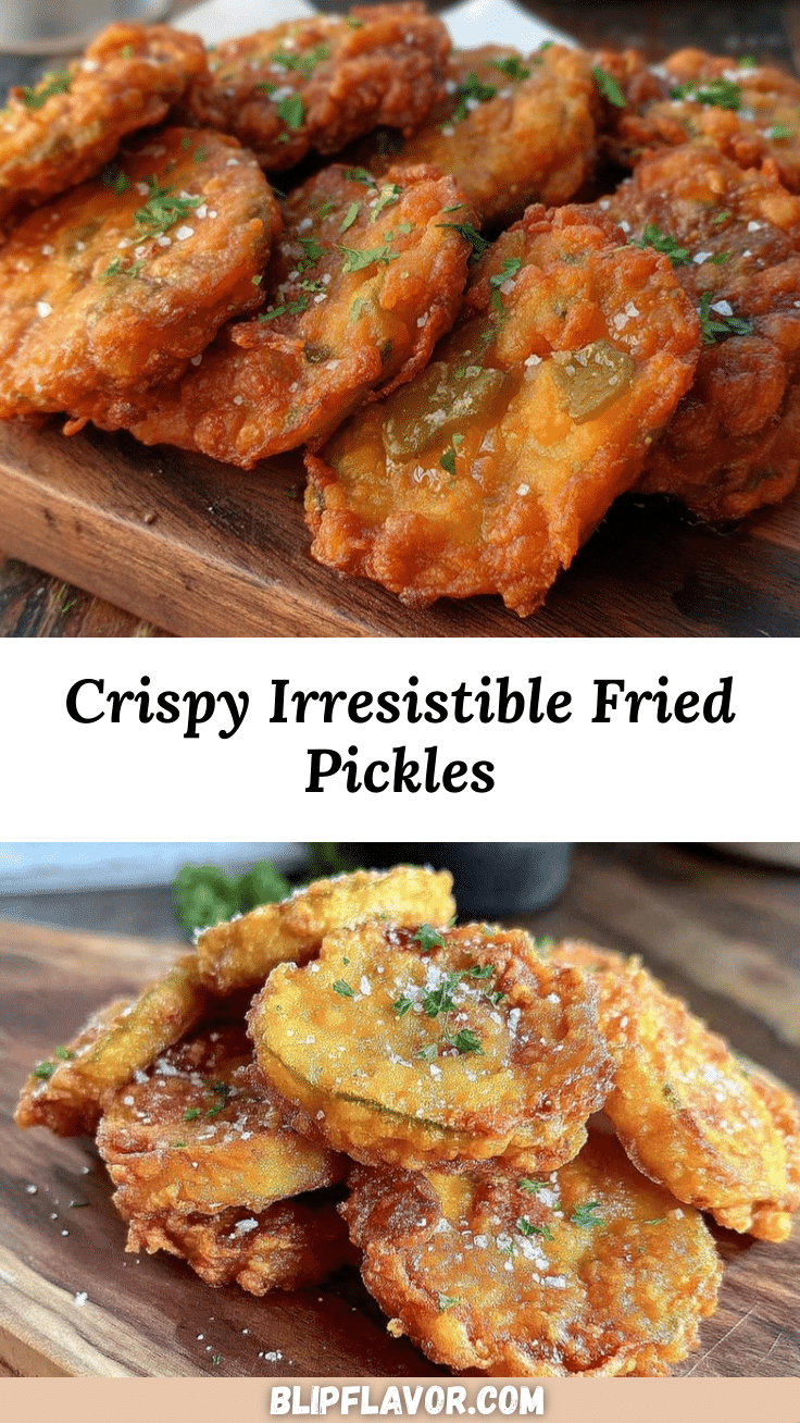 crispy fried pickles recipe
