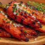 crispy roasted carrots - featured image