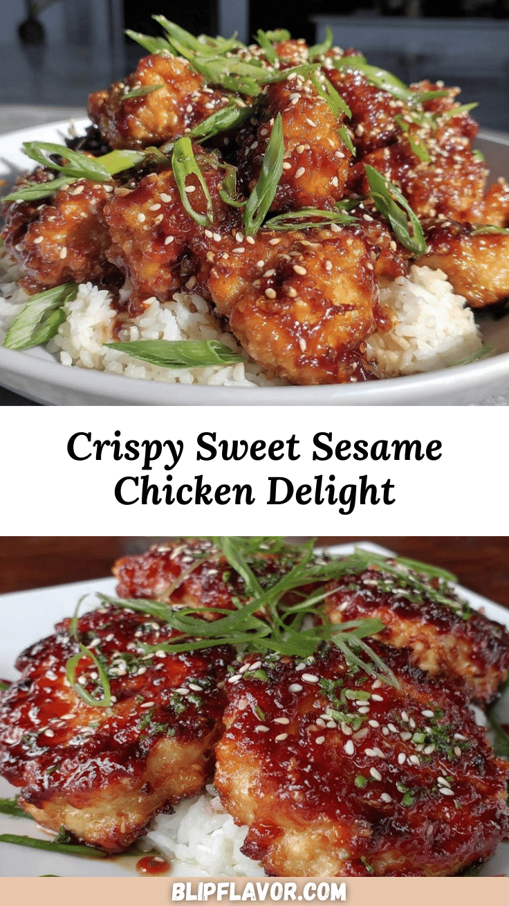 crispy sesame chicken recipe