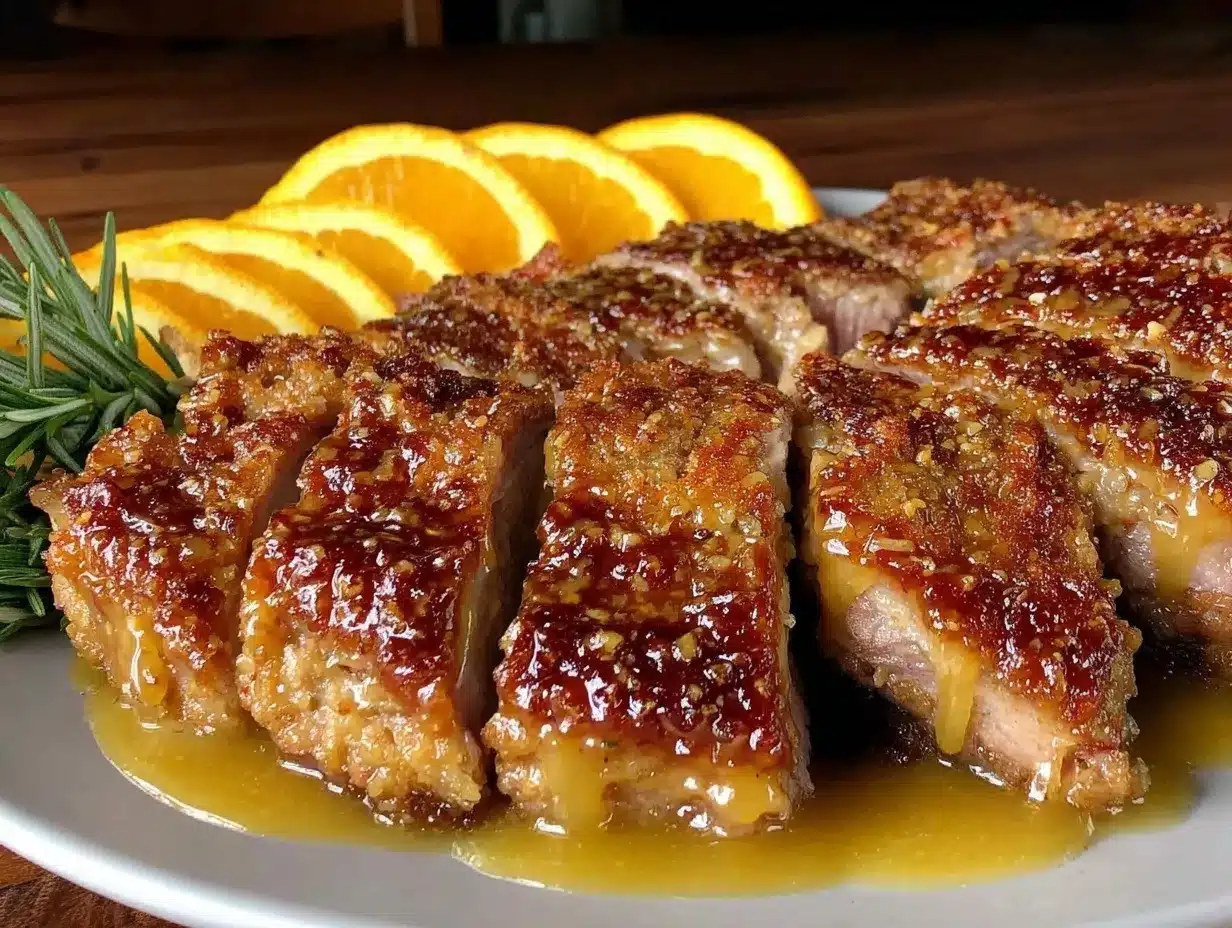 crispy tender duck à lorange preparation steps