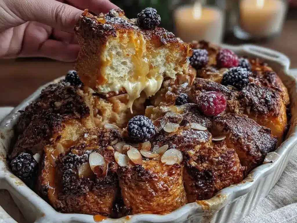 Croissant French Toast Bake - featured image
