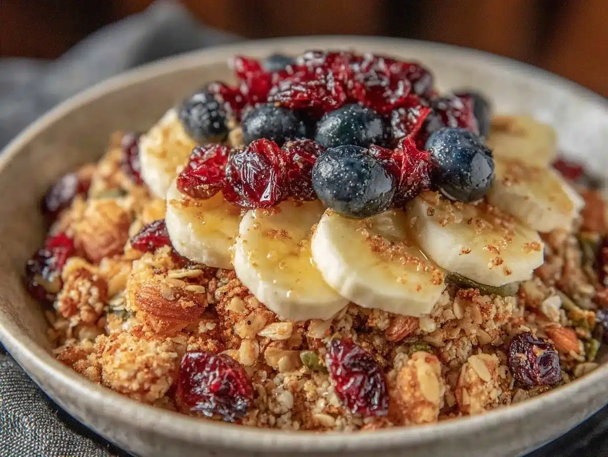 easy crunchy quick granola recipe preparation steps