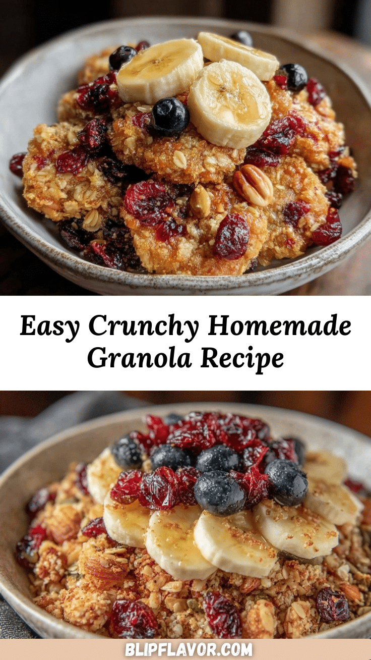 easy crunchy quick granola recipe recipe