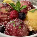 easy quick sorbet recipe - featured image
