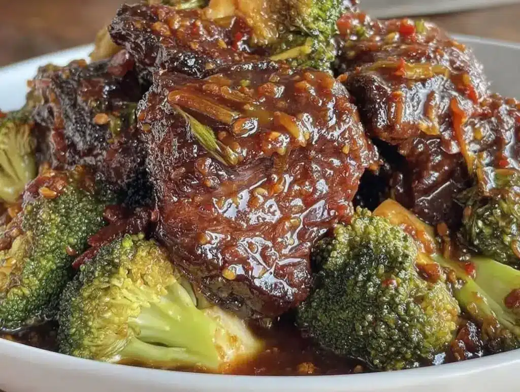 easy savory beef and broccoli recipe - featured image