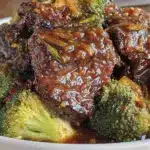 easy savory beef and broccoli recipe - featured image