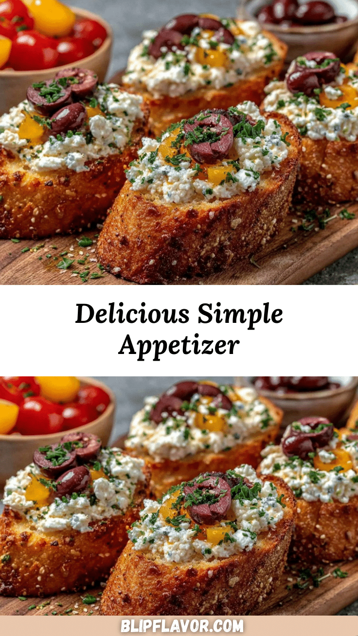 easy simple appetizer recipe