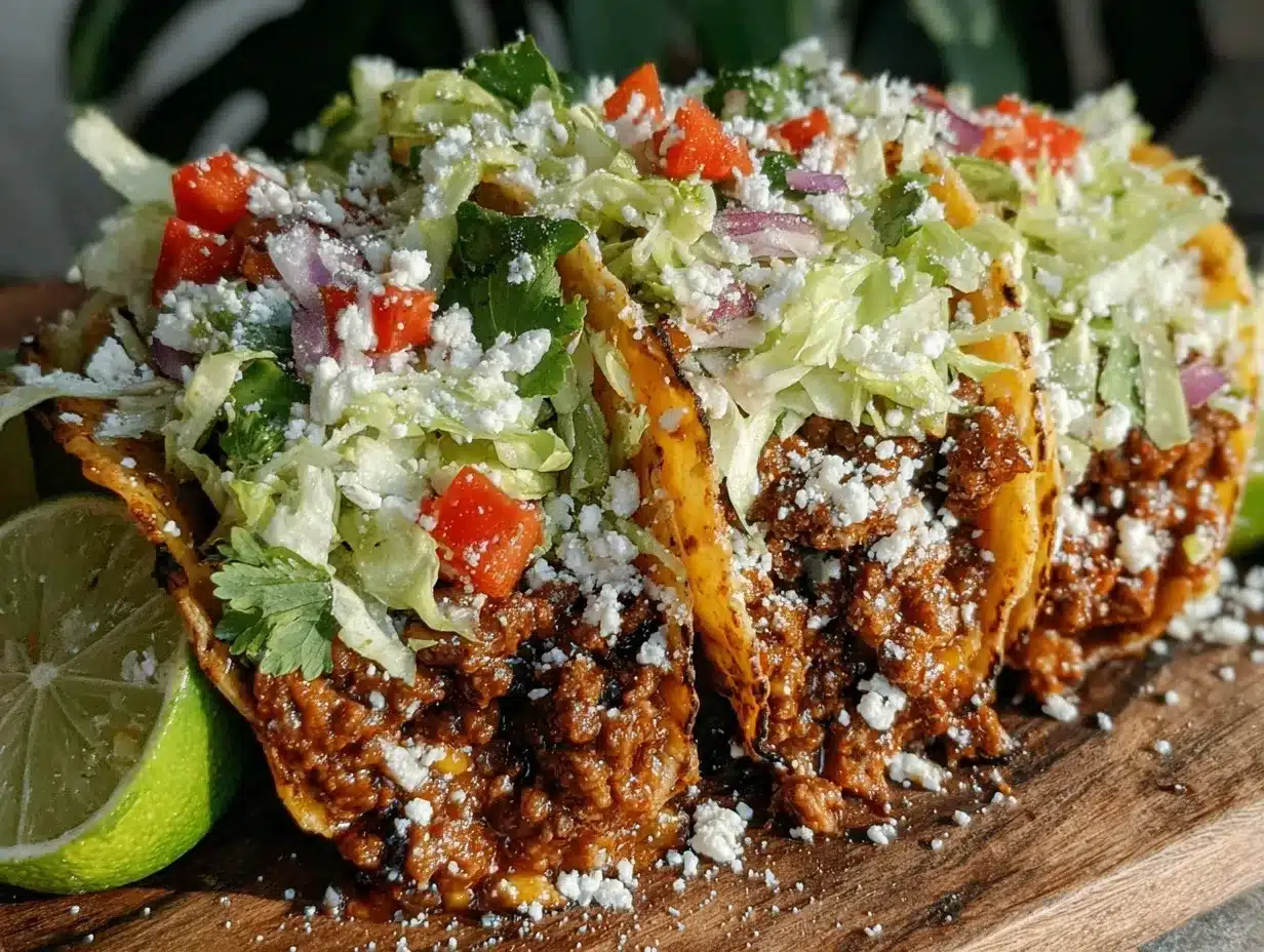 flavorful taco bar preparation steps