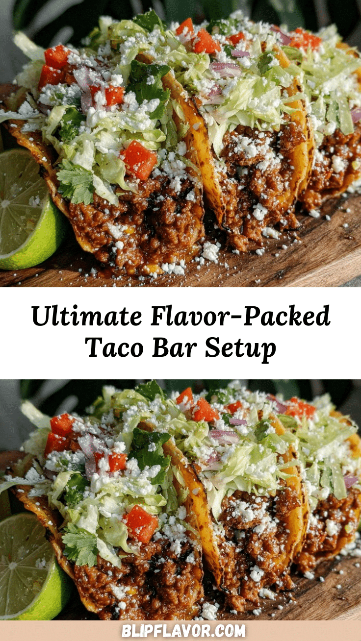 flavorful taco bar recipe