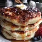 fluffy buttermilk pancakes - featured image