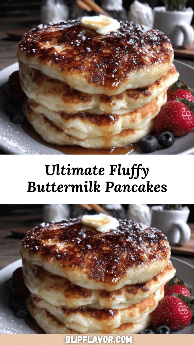 fluffy buttermilk pancakes recipe
