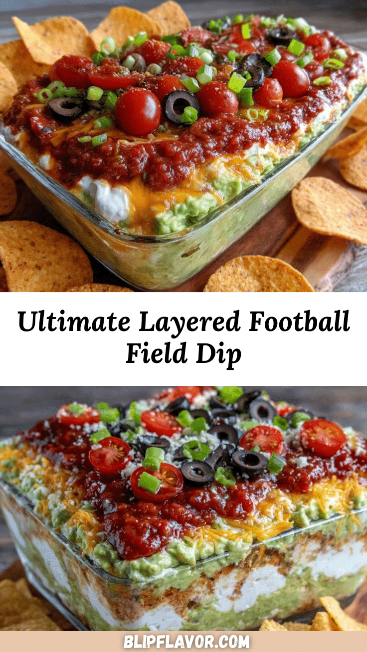 Football Field Dip recipe