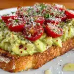 fresh avocado toast recipe - featured image