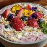 fresh Easter smoothie bowl - featured image