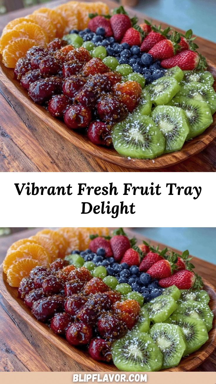 fresh fruit tray delight recipe