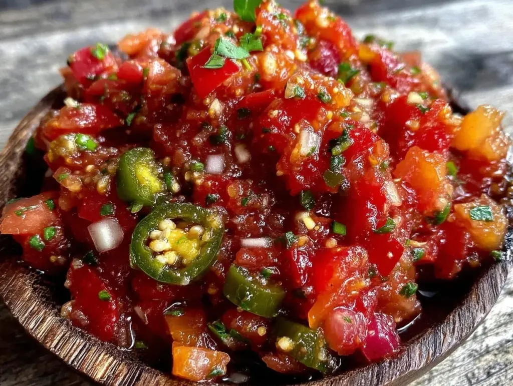 fresh homemade salsa - featured image