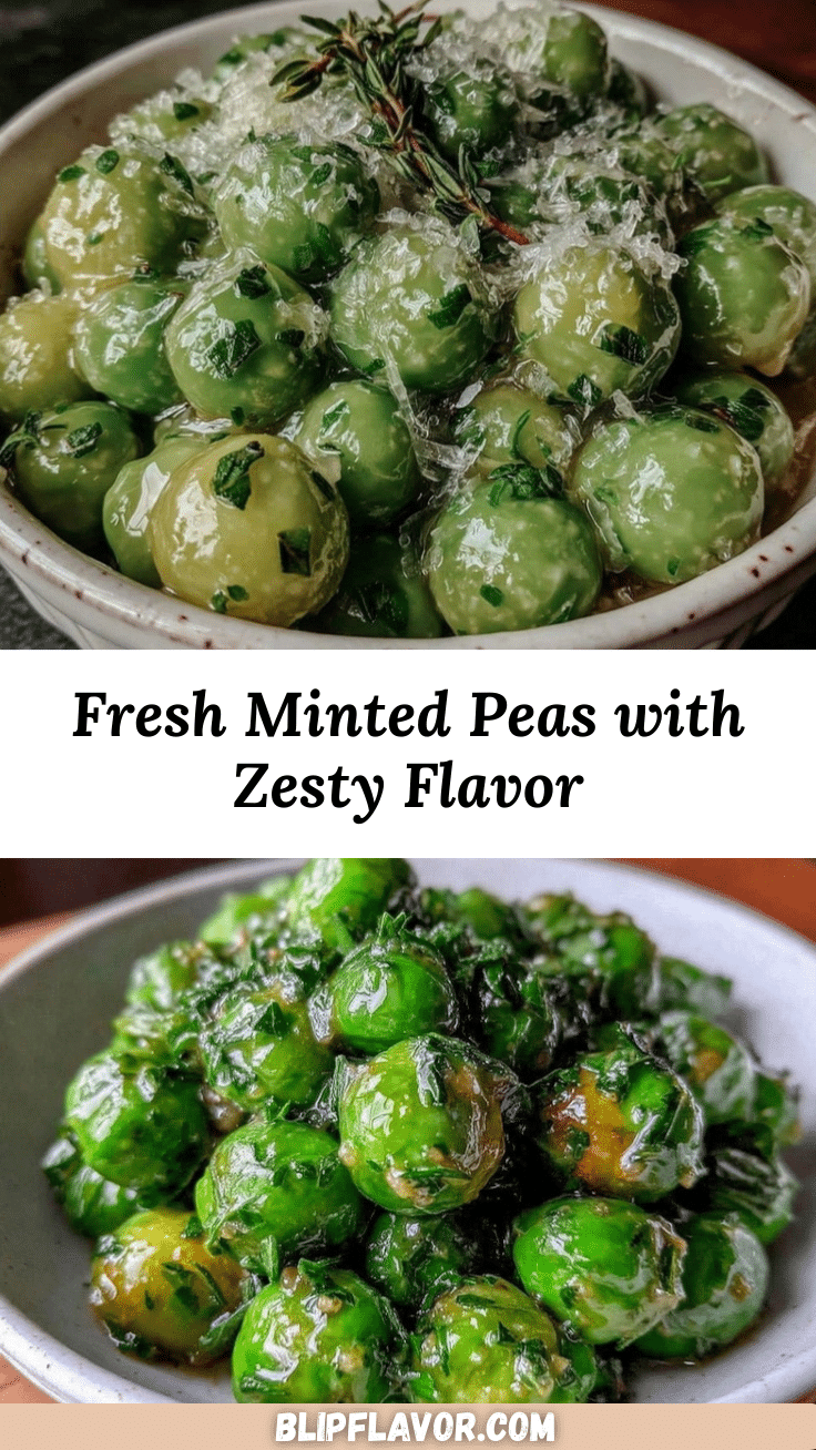fresh minted peas recipe recipe