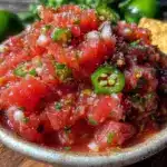 fresh quick salsa recipe - featured image
