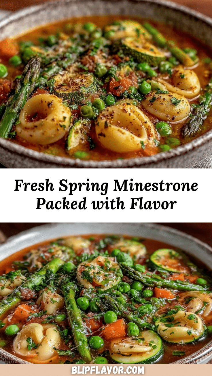 fresh spring minestrone soup recipe