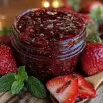 fresh strawberry balsamic dressing - featured image