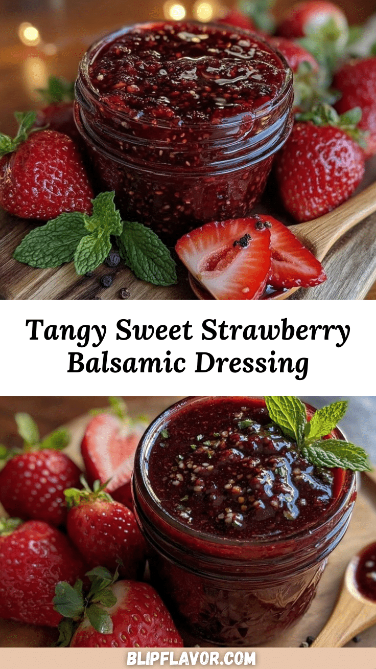 fresh strawberry balsamic dressing recipe