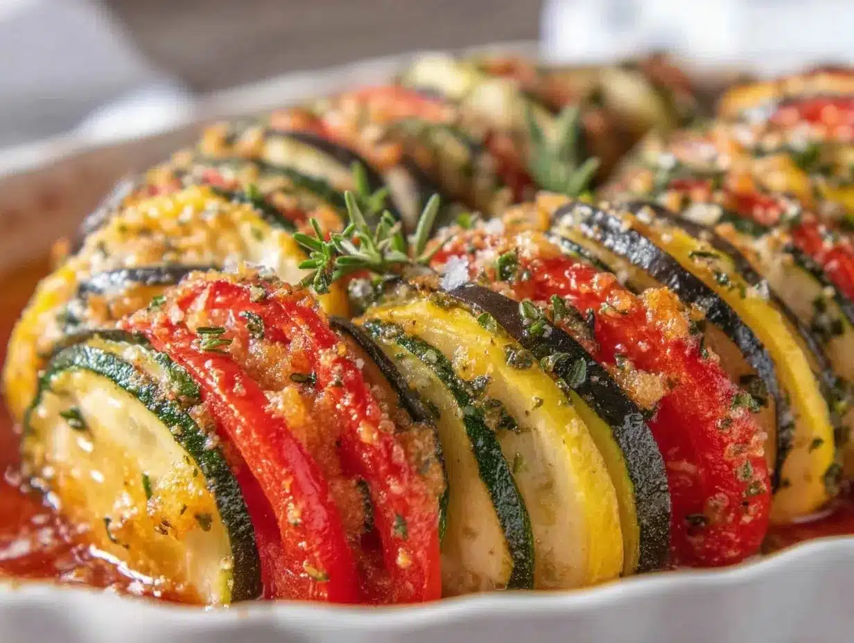 Fresh Vegetable Tian preparation steps