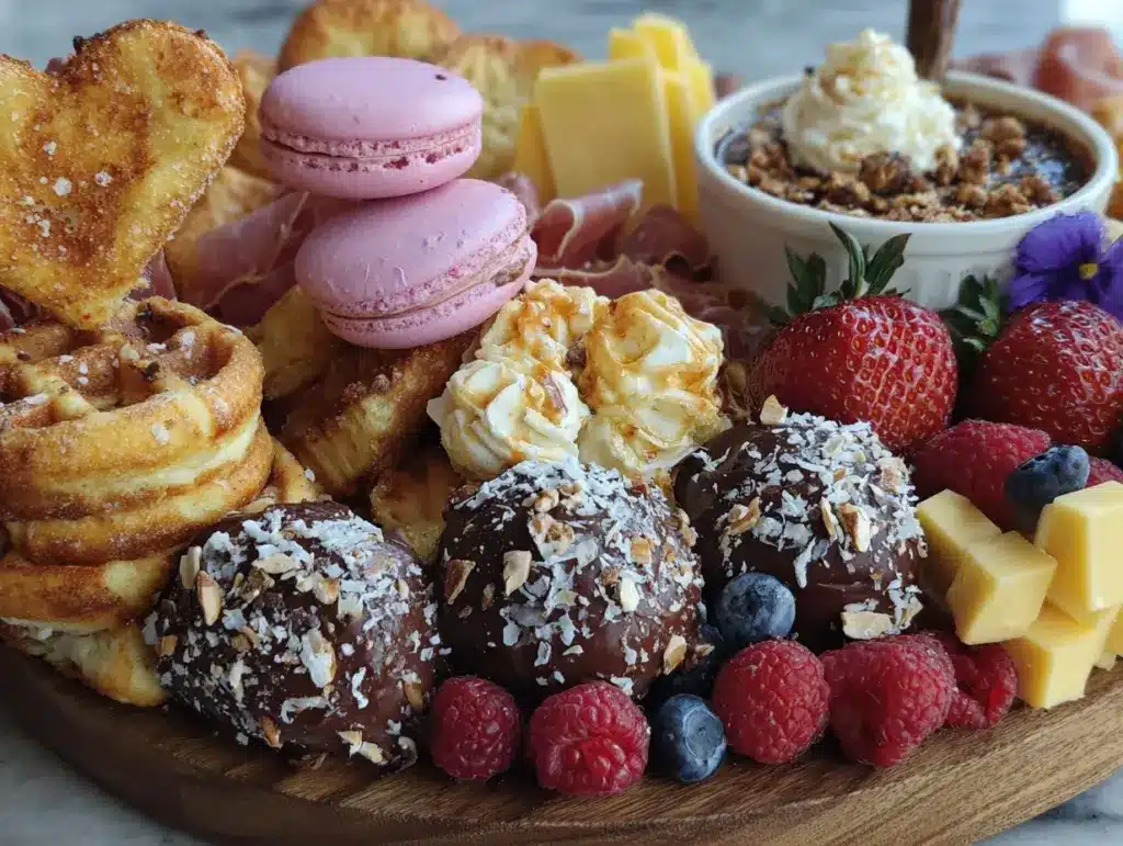 Galentine’s Brunch Charcuterie Board - featured image