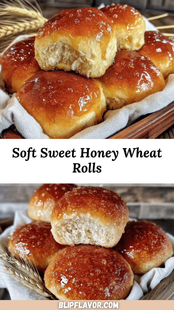 honey wheat rolls recipe