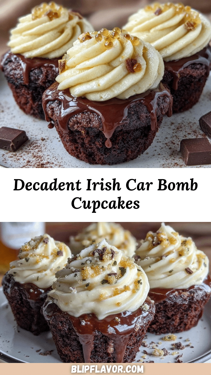 Irish Car Bomb Cupcakes recipe