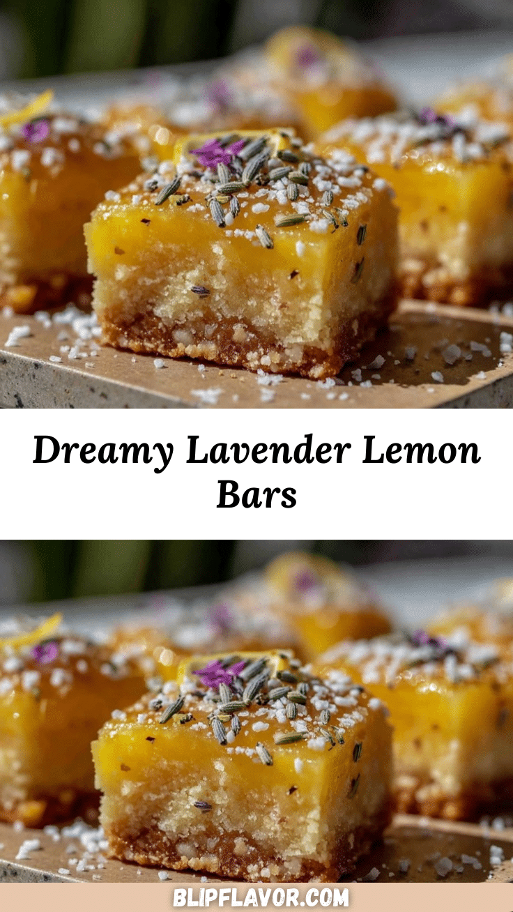 lavender lemon bars recipe