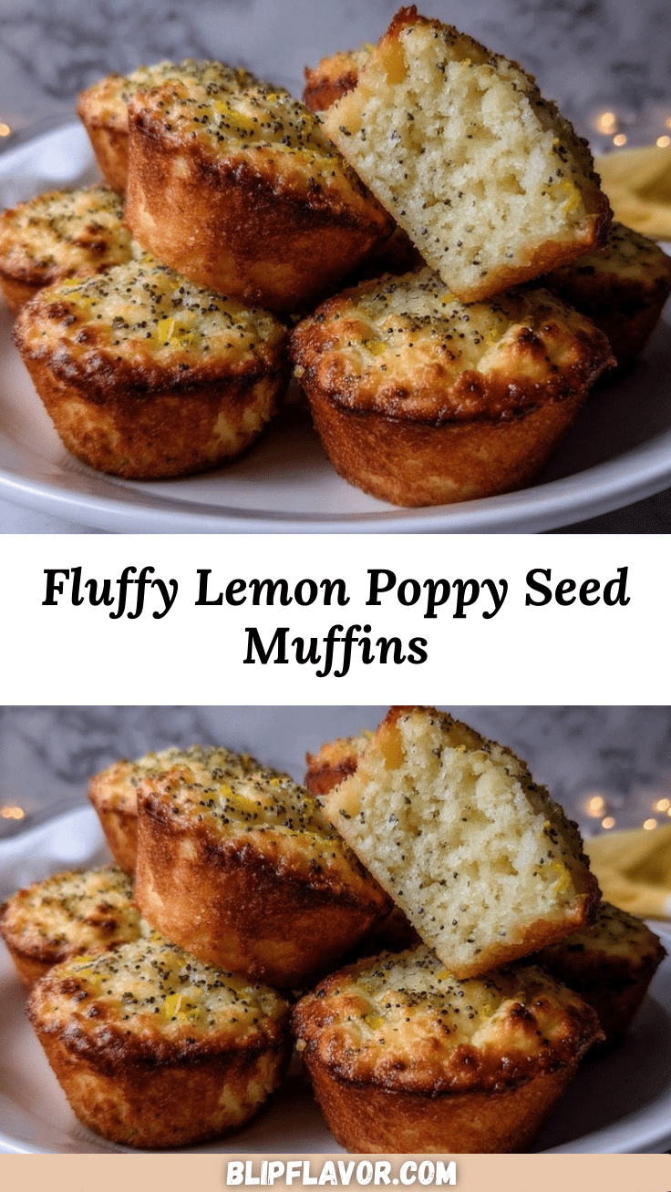 lemon poppy seed muffins recipe