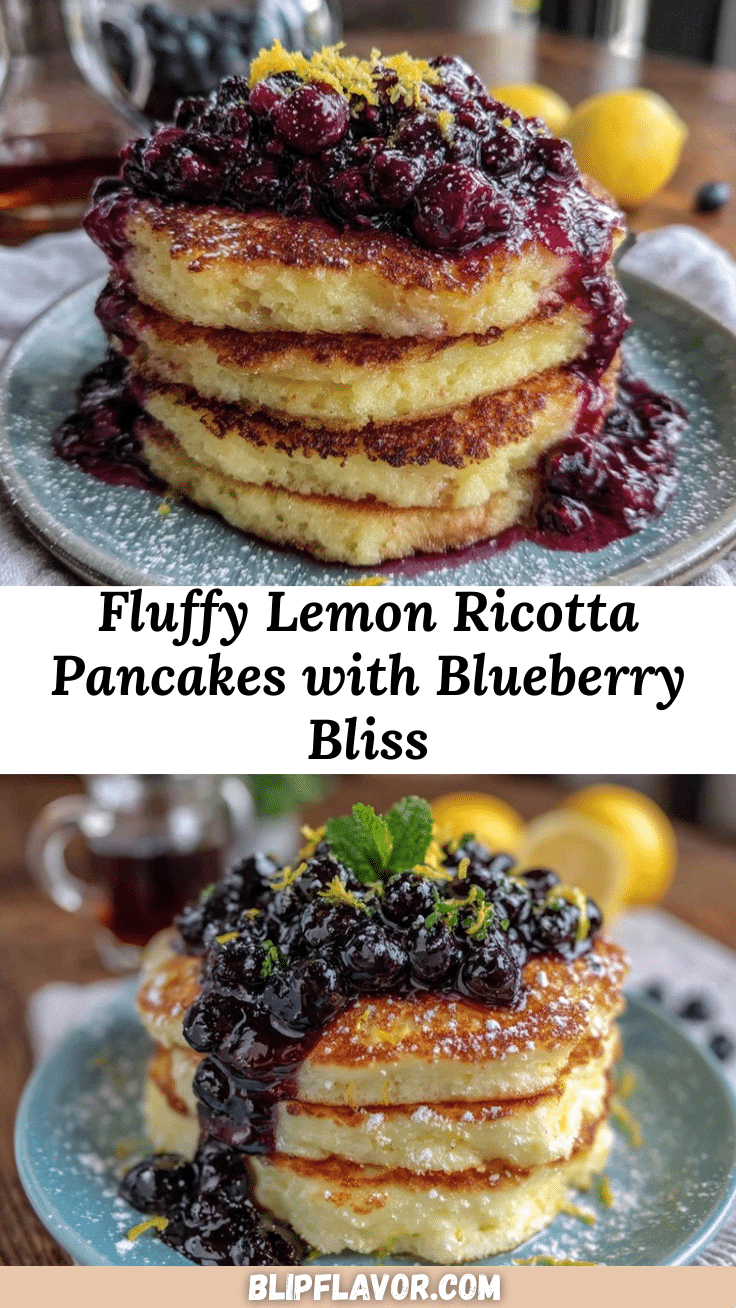 lemon ricotta pancakes recipe