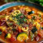 minestrone soup recipe - featured image