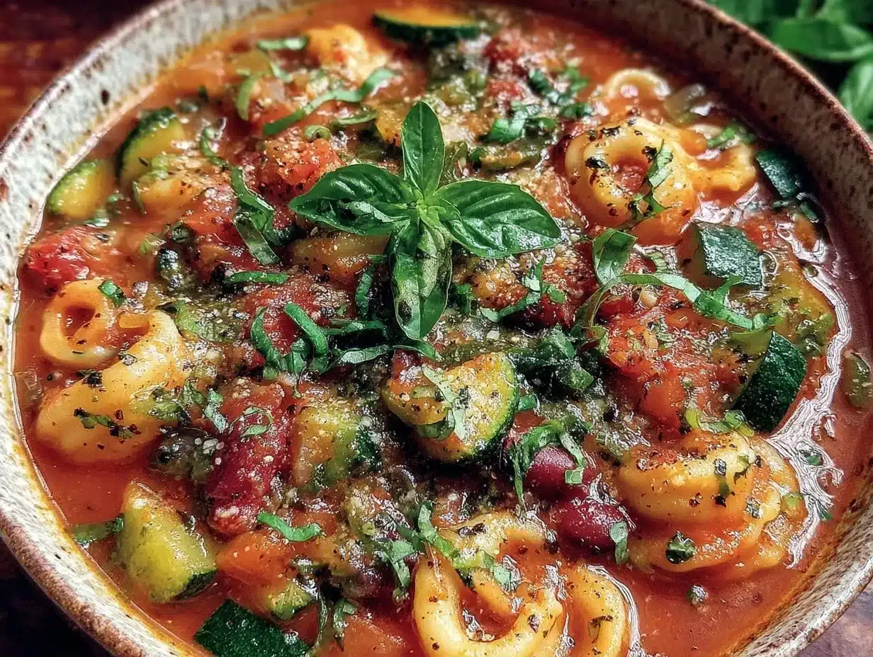 minestrone soup recipe preparation steps