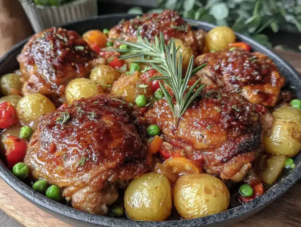 one-pan skillet dinner - featured image