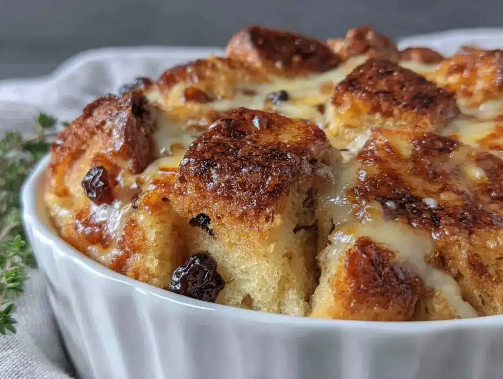 panettone bread pudding - featured image
