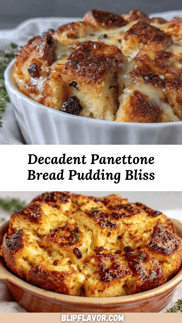 panettone bread pudding recipe