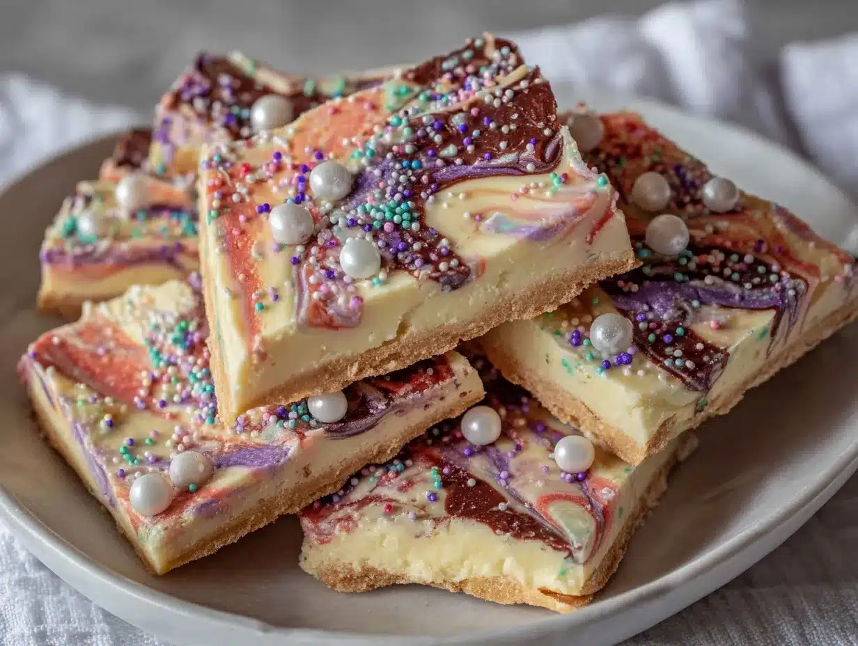 pastel candy bark preparation steps