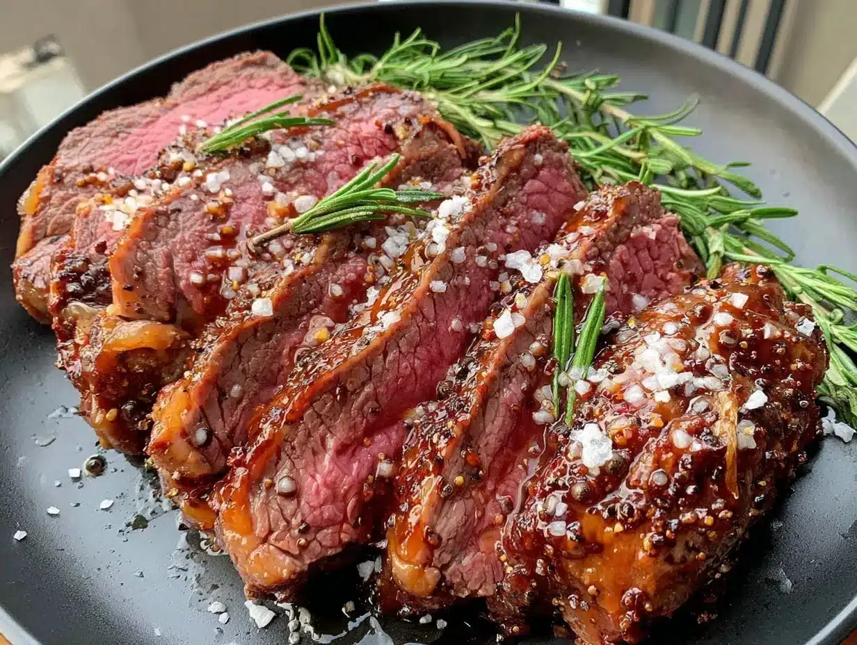peppercorn beef top loin roast preparation steps