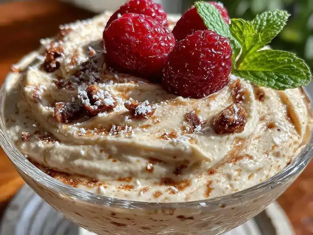 quick fluffy mousse recipe - featured image