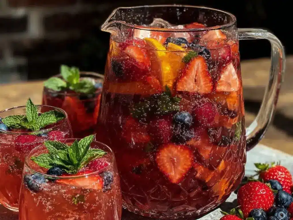 Rosé Sangria with Berries - featured image